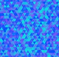 Vector trendy low poly seamless pattern. Camouflage polygonal background