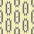 Vector trendy seamless decorative ethnic pattern