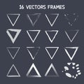 16 vector triangle frame