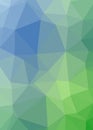 Abstract Trianglify gradient Generative Art background illustration Royalty Free Stock Photo
