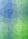 Abstract Trianglify gradient Generative Art background illustration Royalty Free Stock Photo