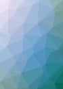 Abstract Trianglify gradient Generative Art background illustration Royalty Free Stock Photo