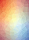Abstract Trianglify gradient Generative Art background illustration Royalty Free Stock Photo