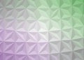 Abstract Low Polygon gradient Generative Art background illustration Royalty Free Stock Photo