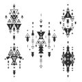 Vector Tribal elements, ethnic collection