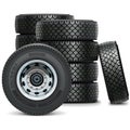 Vector Truck Tires Royalty Free Stock Photo