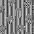 Vector tube op art pattern. Optical illusion abstract background.