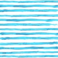 Vector turquoise blue watercolor striped texture