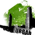 Vector urban art Royalty Free Stock Photo