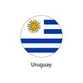 Vector Uruguay flag, Uruguay flag illustration, Uruguay flag picture,