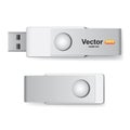 Vector USB flash drive Royalty Free Stock Photo