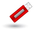 Vector USB Flash Drive Royalty Free Stock Photo
