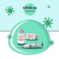 Vector vaccine for corona protection