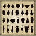 Vector vases set