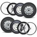 Vector Vehicle Wheels Double Set