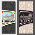 Vector vertical layouts for Florence