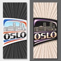 Vector vertical layouts for Oslo