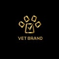 Vector veterinary logo design