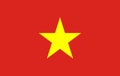 Vector Vietnam flag, Vietnam flag illustration