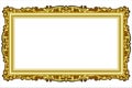 Vector vintage border frame engraving with retro ornament Vector Royalty Free Stock Photo