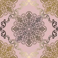 Vector vintage floral seamless pattern element. damask seamless pattern background. Damask wallpaper.