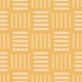 Vector Vintage Gold Basketweave Seamless Pattern Background Royalty Free Stock Photo