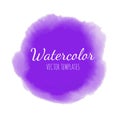 Set of Vector Watercolor background 7