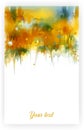 Vector watercolor stains Royalty Free Stock Photo