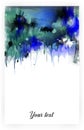 Vector watercolor stains Royalty Free Stock Photo