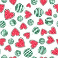 watermelon seamless background