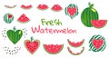 Watermelon fresh set