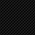 Vector weave grid dense seamless pattern background. Elegant black and gray criss cross backdrop. Woven cotton style