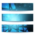 Vector web banners Royalty Free Stock Photo