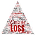Vector weight loss healthy diet transformation Royalty Free Stock Photo