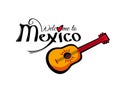 Vector Welcome to Mexico template