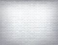 Vector white brick wall texture background design Royalty Free Stock Photo