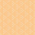 Vector yellow dotted triangle seamless pattern background Royalty Free Stock Photo