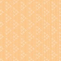 Vector yellow dotted triangle seamless pattern background Royalty Free Stock Photo