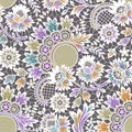 Vector White Lace. Seamless Pattern. Royalty Free Stock Photo