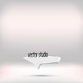 Vector white studio room backdrop background