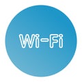 Vector wi fi symbol, free wifi