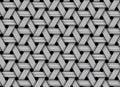 Vector wicker fiber seamless pattern