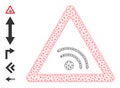 Mesh Carcass WiFi Warning Icon