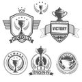 Vector winner logos