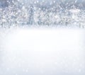 Vector winter background.