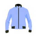 Vector winter sport jacket Royalty Free Stock Photo