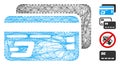 Linear Dash Bank Cards Vector Mesh