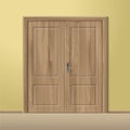 Vector Wood Closed Door with Frame