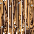 Vector wood plank background. Royalty Free Stock Photo