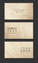 Vector wood textures background. Presentation banners,